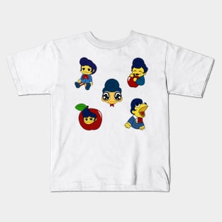 cute wally darling chibi pack Kids T-Shirt